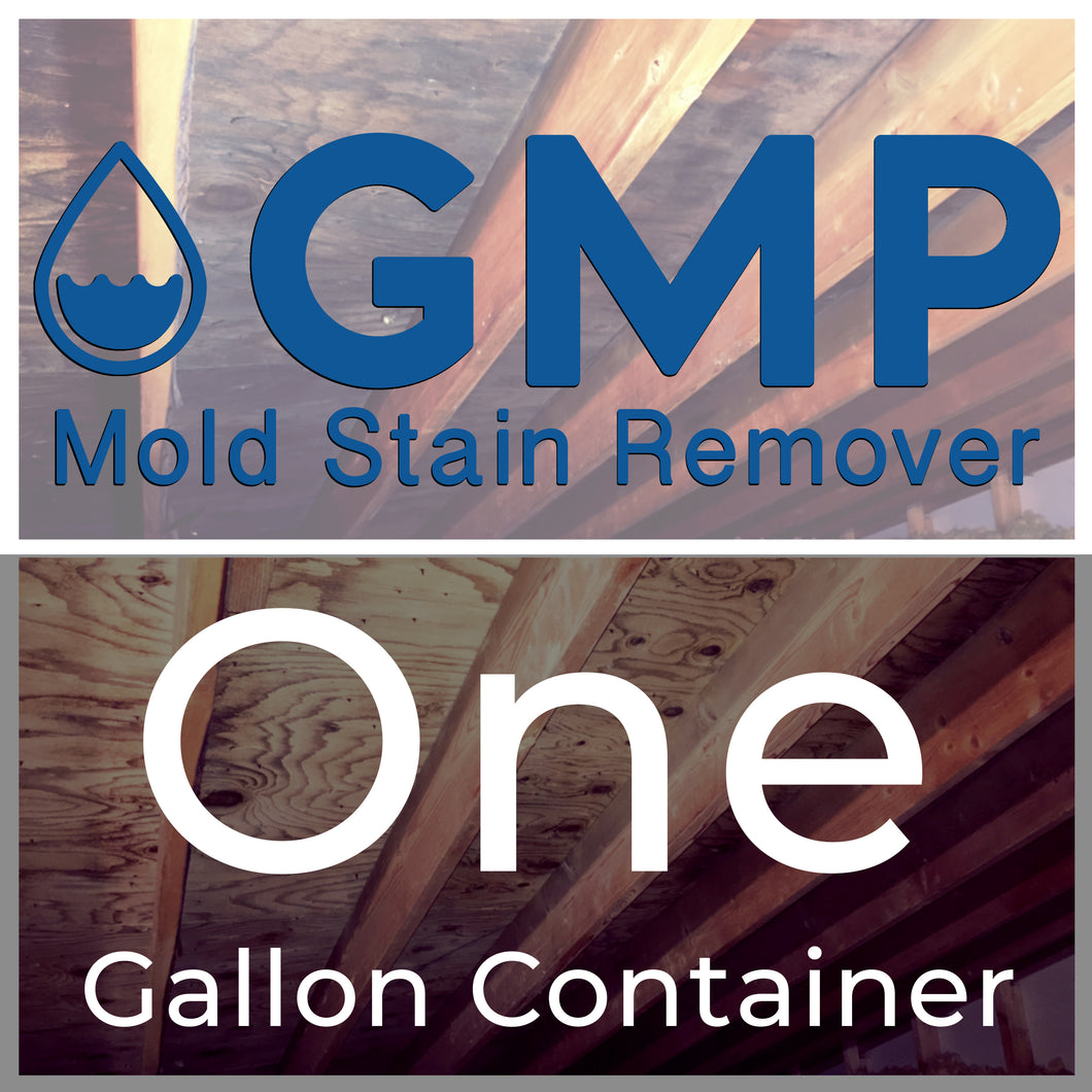 GMP Mold & Mildew Stain Remover - 1 Gallon Jug Packaging